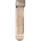 Ekena Millwork Traditional Arts and Crafts Smooth Bracket w/ Offset Brace, Douglas Fir, 5 1/2"W x 22"D x 26"H BKT0604X22X26TRA03SDF - alternate 2